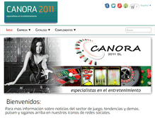 Tablet Screenshot of canora2011.com